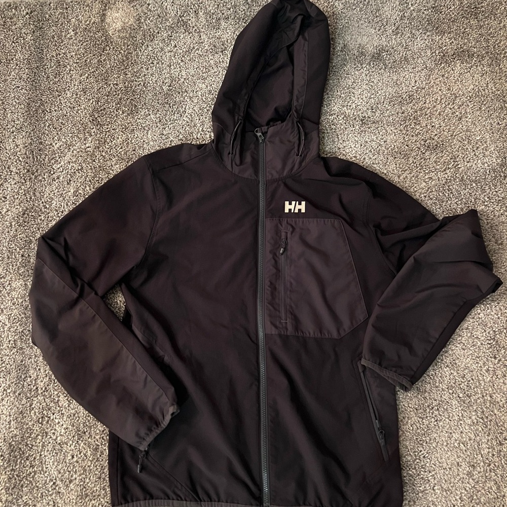 Helly Hansen Black Outer Shell Jacket